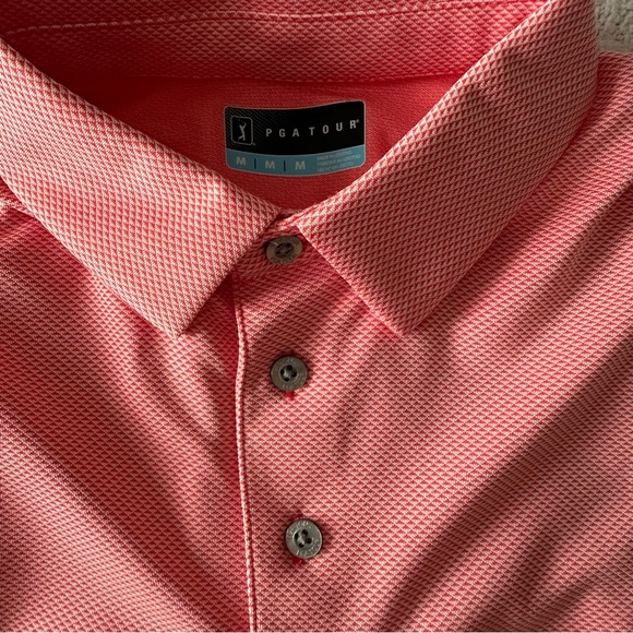 PGA Tour mens polo shirt short sleeve medium - Picture 5 of 6